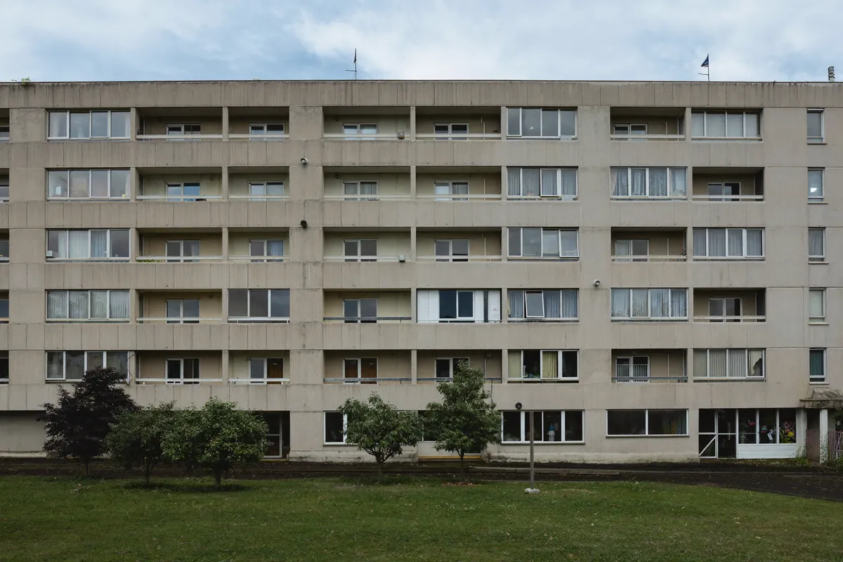 Immeuble des années 1960-1970 à Vannes