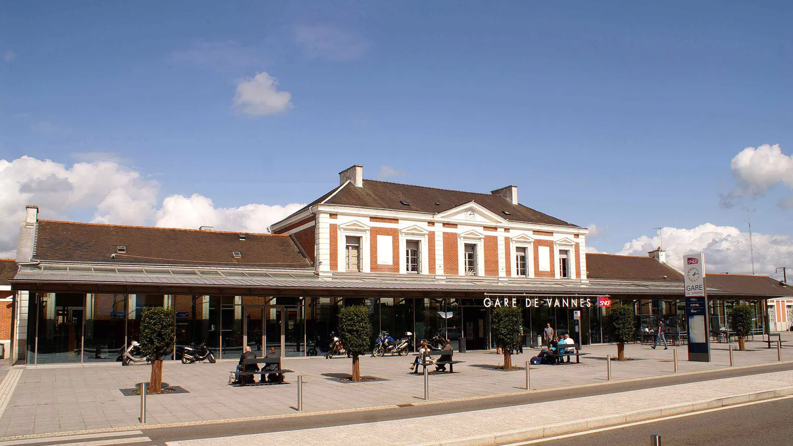 La gare de Vannes